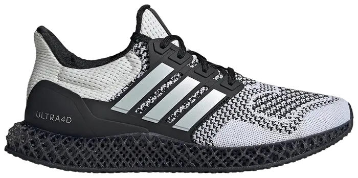 Mens Adidas Ultra 4D - 'White Black'