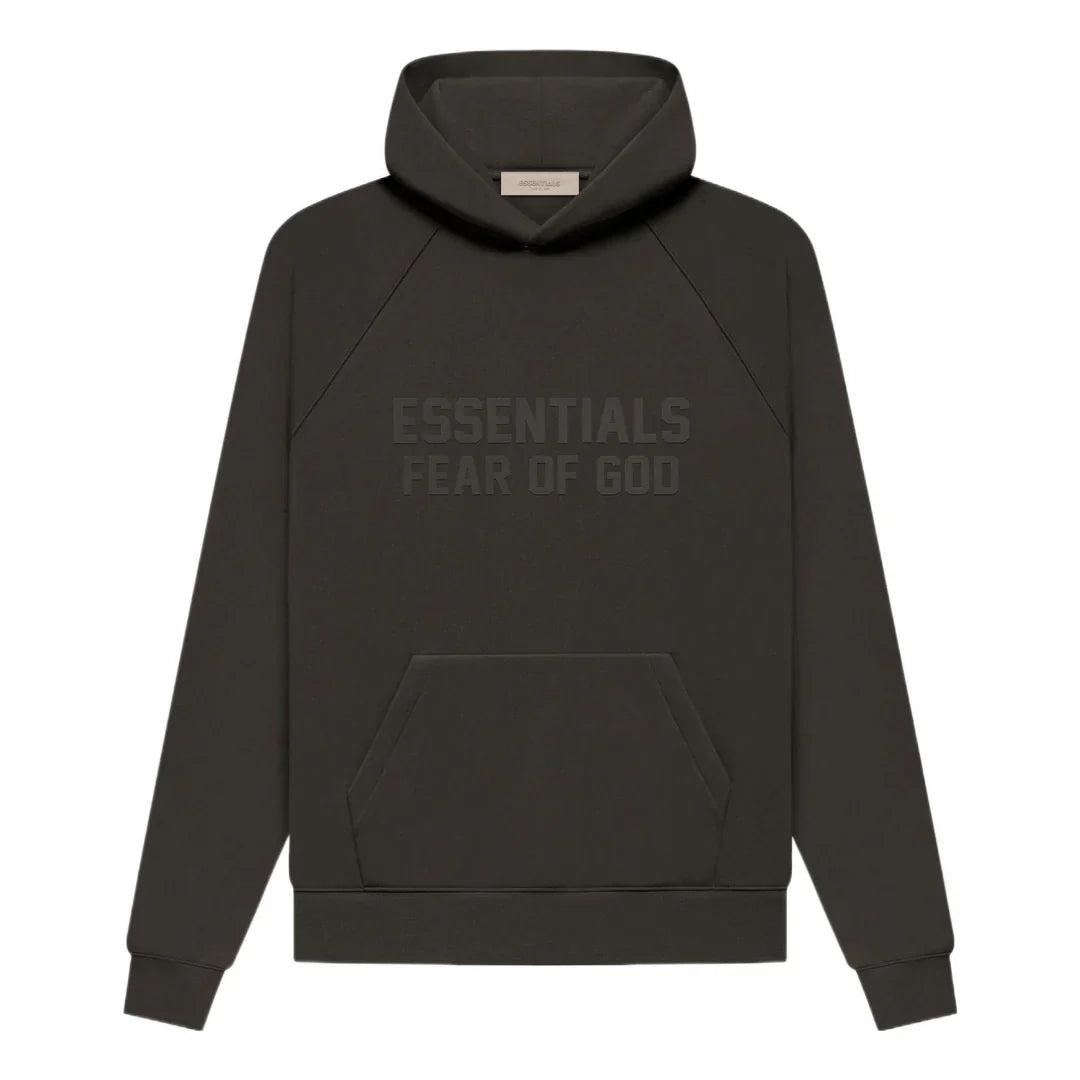 Fear of God Essentials Hoodie 'Off Black'