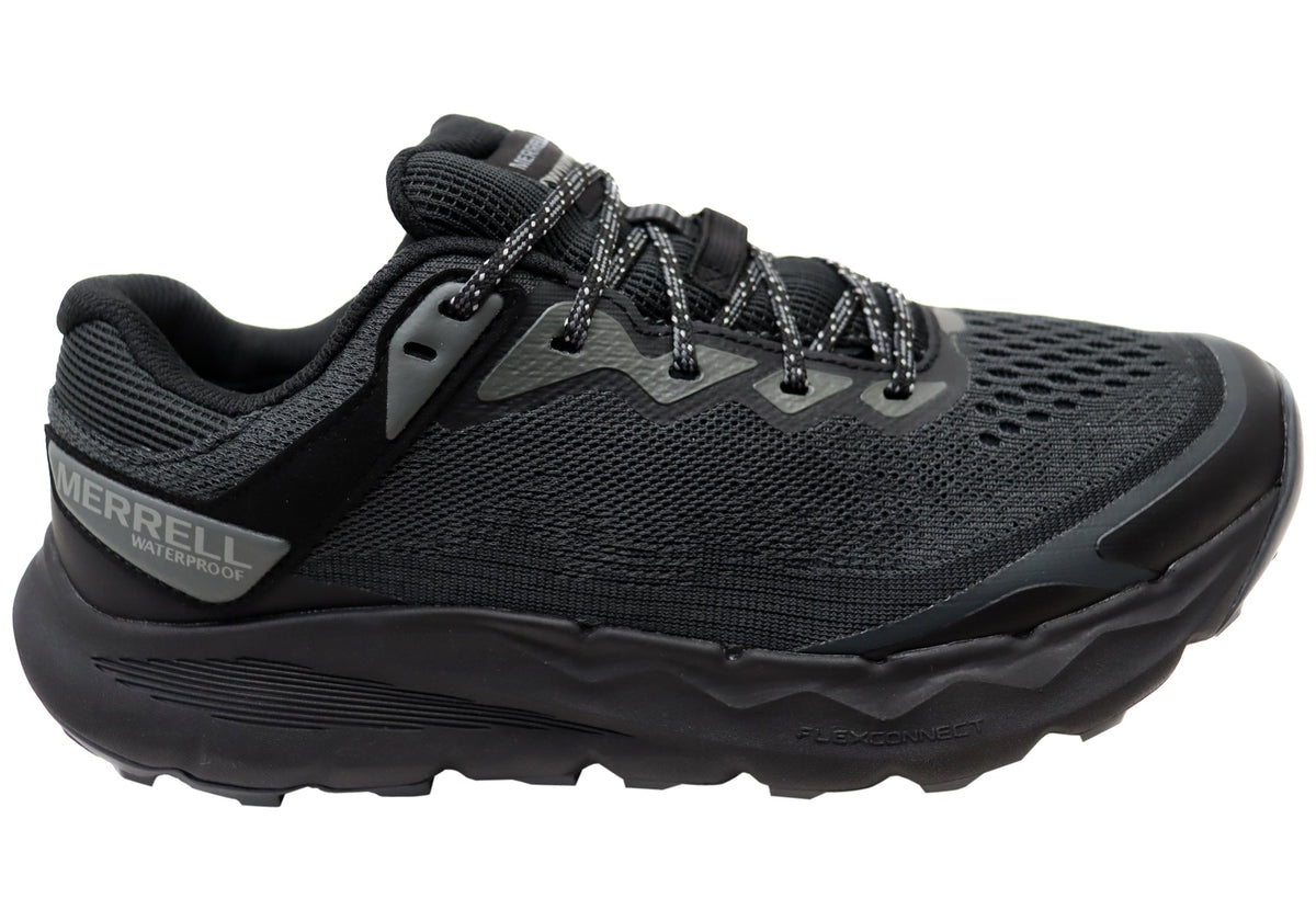 Merrell Mens Nova 4 Waterproof Comfortable Trail Running Shoes