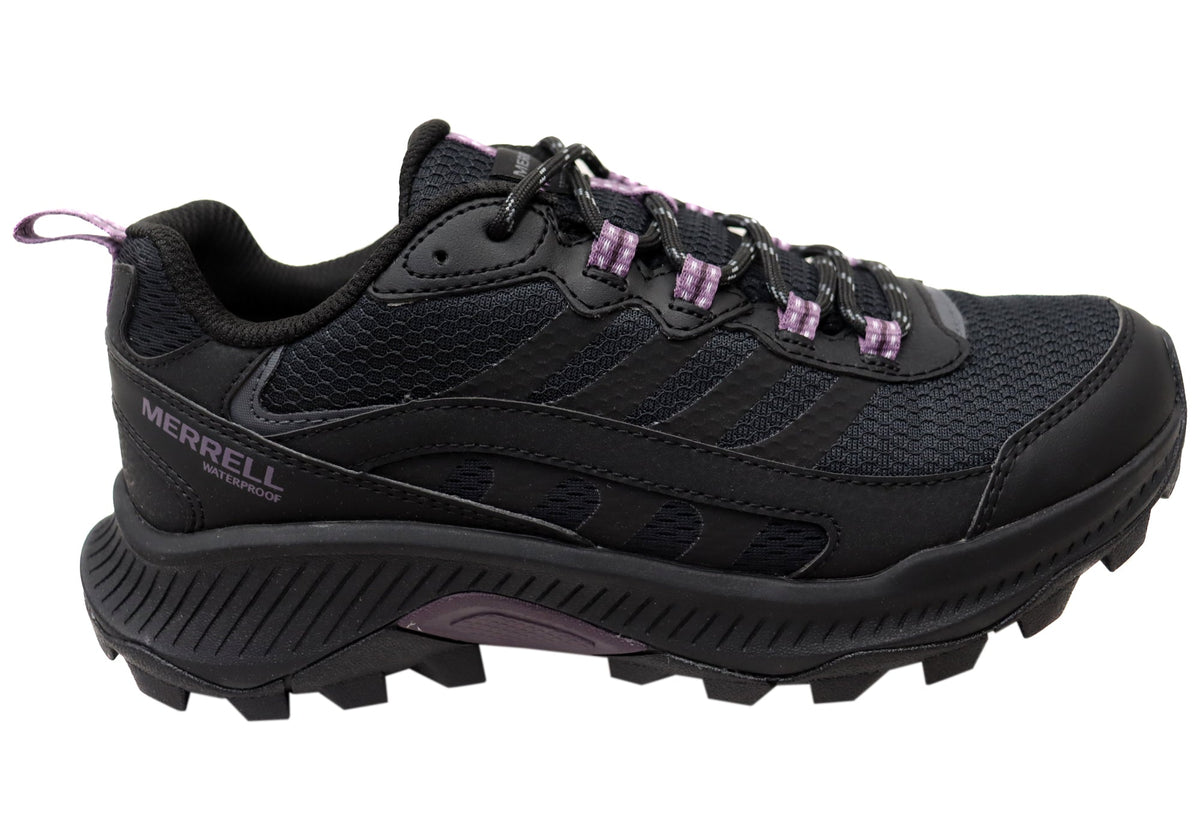 Merrell Womens Speed Strike 2 Waterproof Hiking Shoes Black