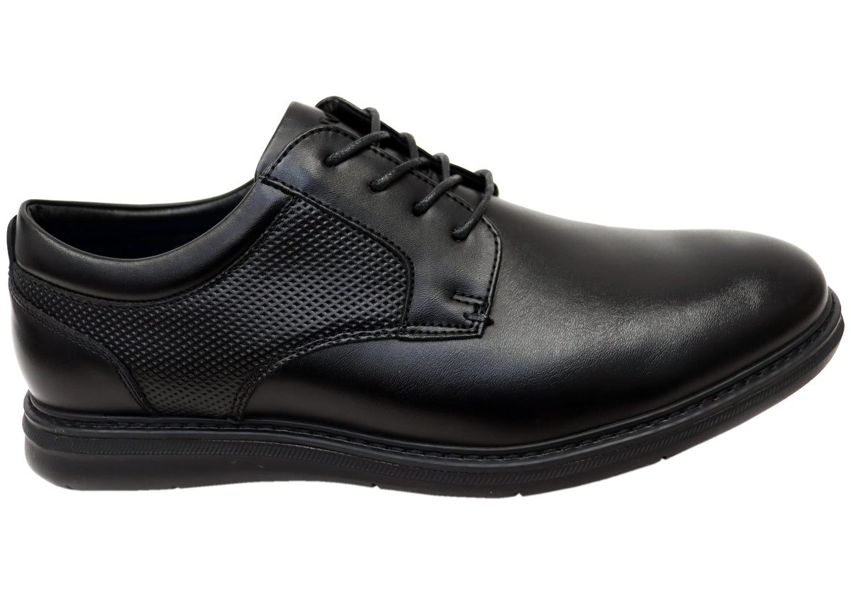 Nunn Bush By Florsheim Mens EE Extra Wide Chase Work Plain Shoes