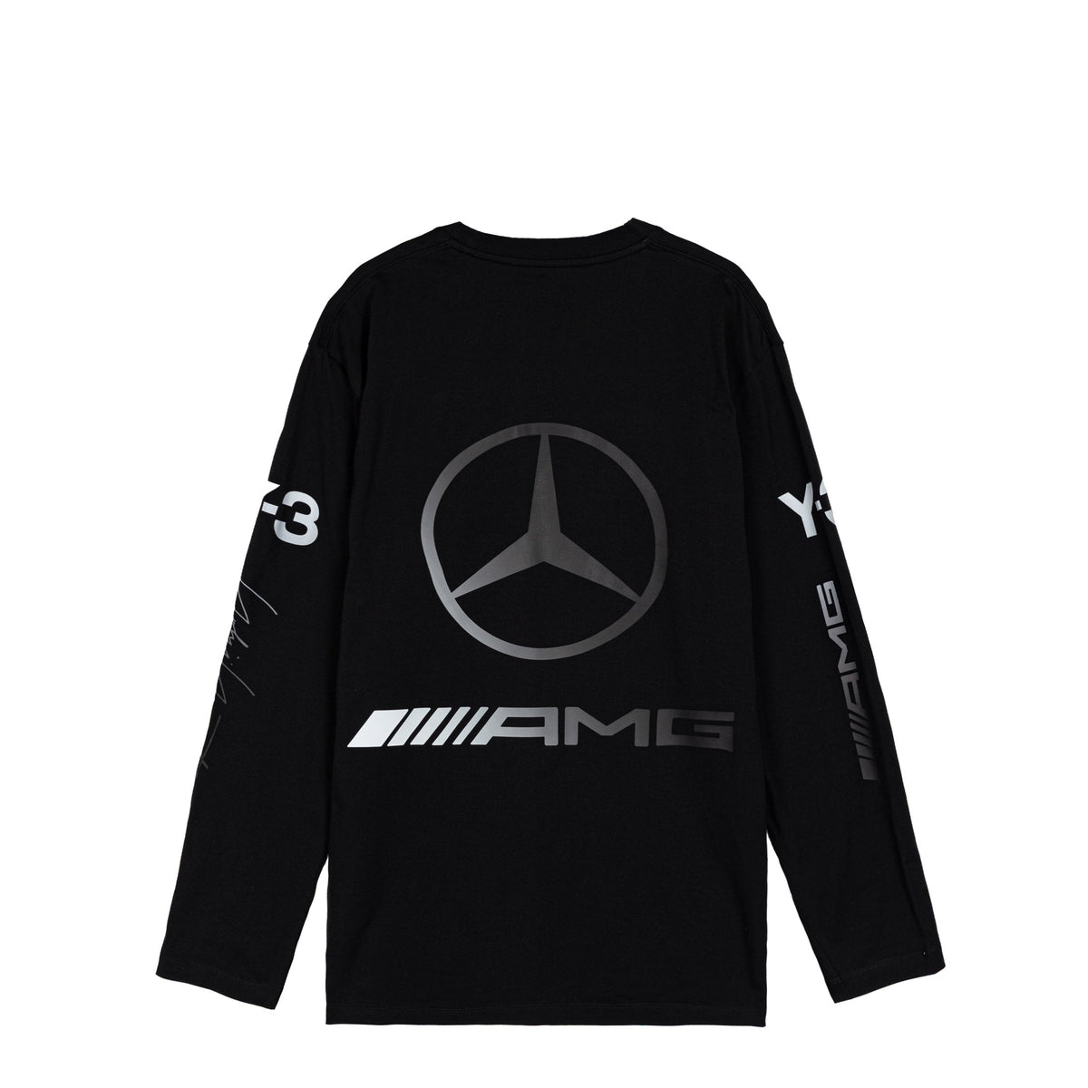 Adidas Y-3 x Mercedes-AMG PETRONAS F1 Team Chaos Logo Long Sleeve Tee