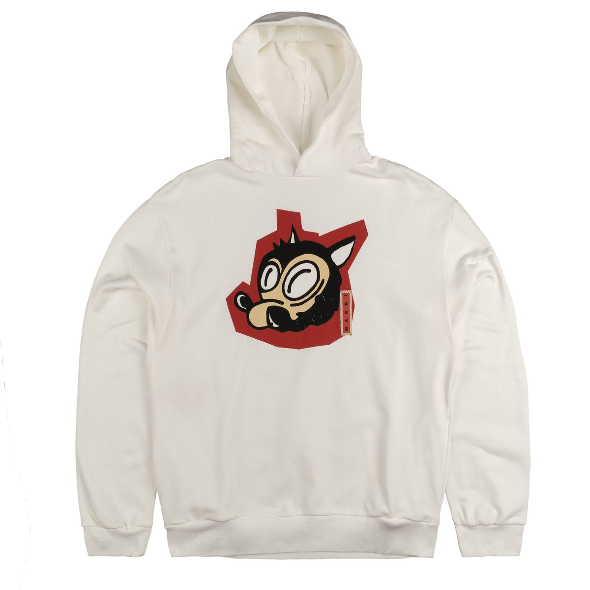 Marni Mixed Media Hoodie