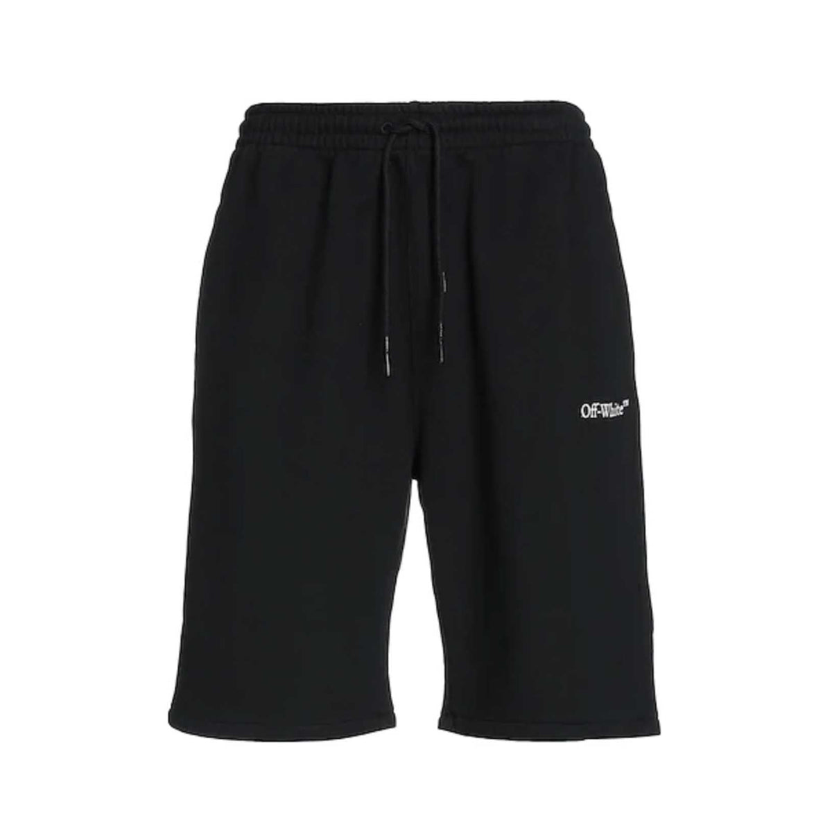 OFF-WHITE LOGO SHORTS BLACK