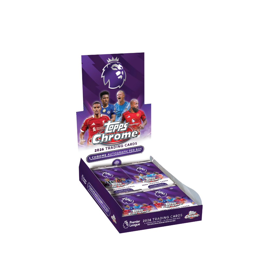 2026 Topps Chrome® Premier League - Hobby Box