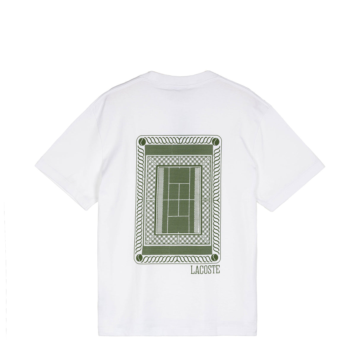 Lacoste	Tennis Court Print T-Shirt
