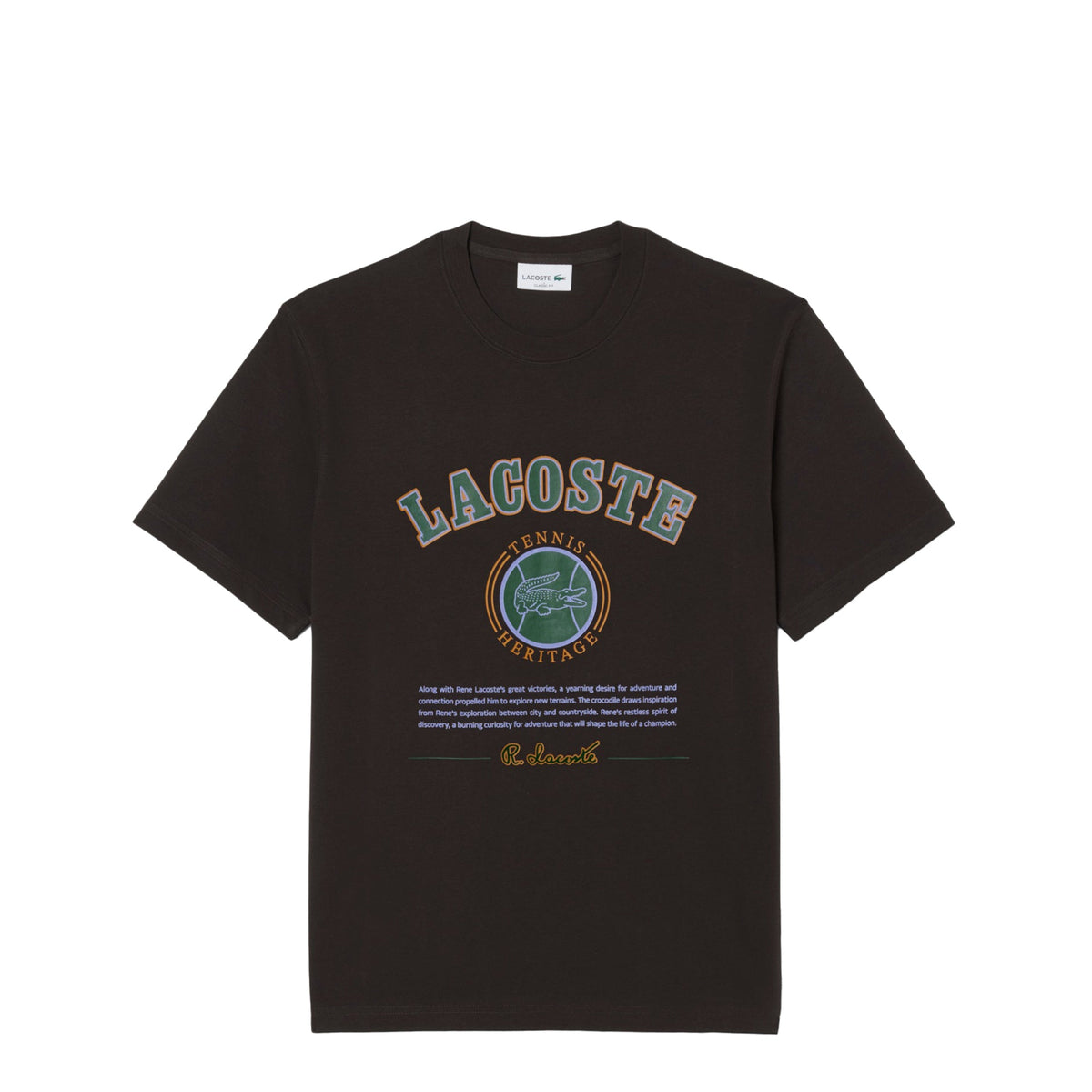 Lacoste Print Cotton T-Shirt