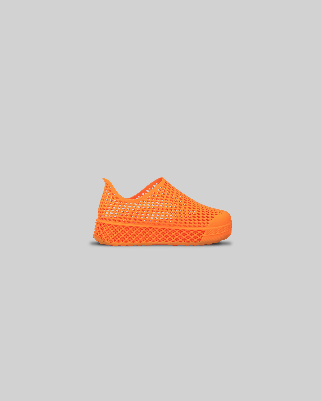 3D Printed Bubble Sneakers - Orange