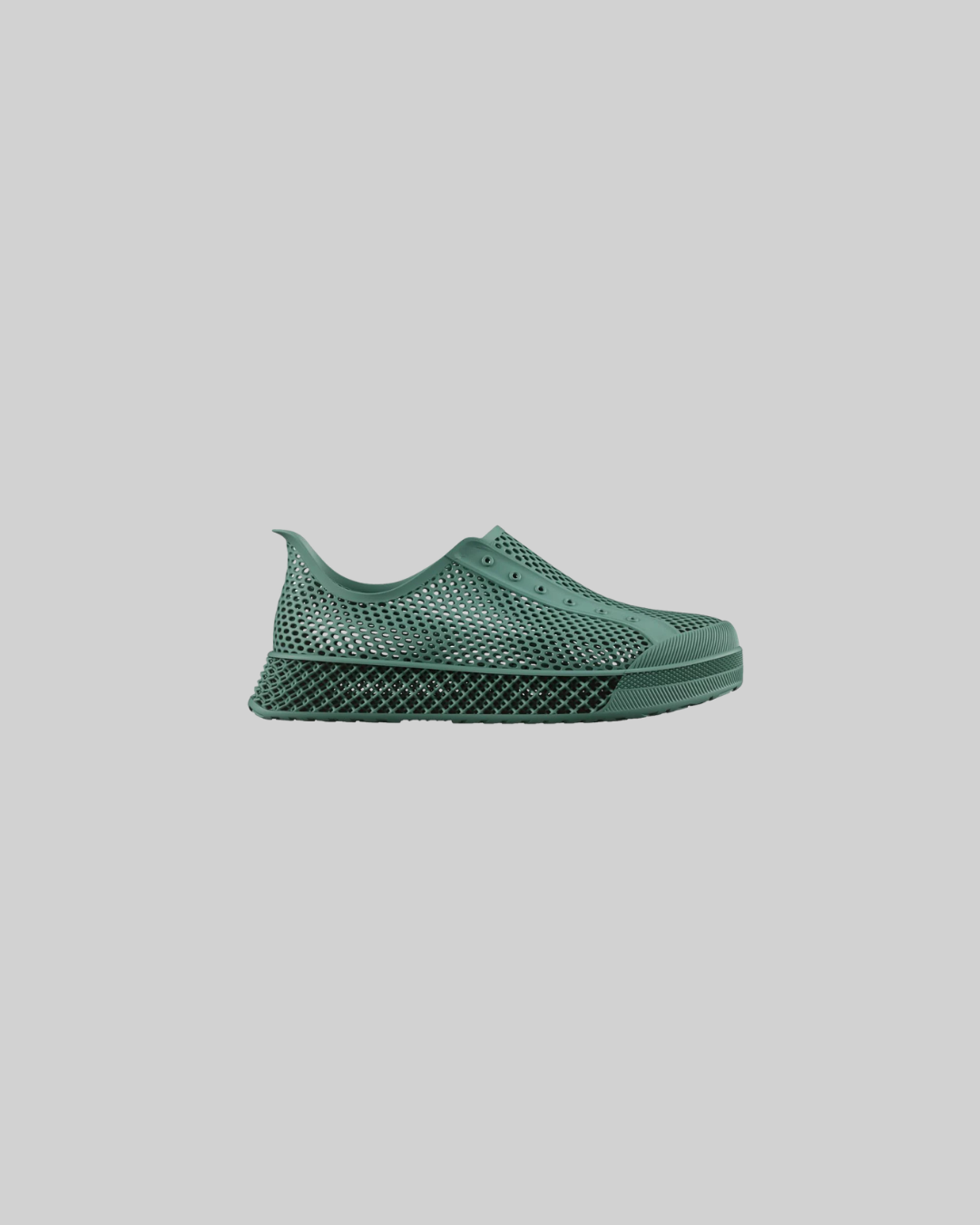 3D Printed Pure Sneakers - Khaki Green