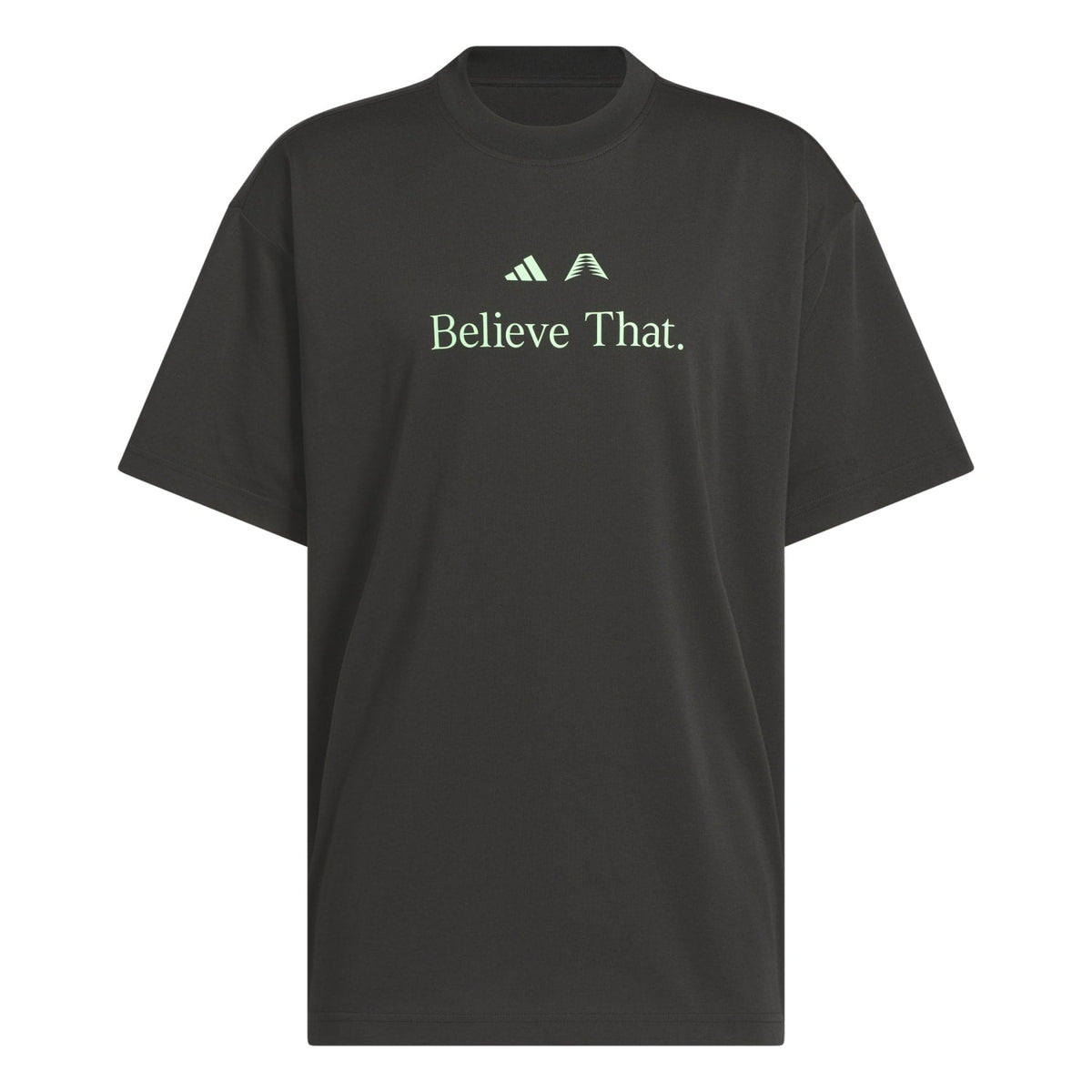 Adidas Ant Believe Tee Anthony Edwards Black Green JW4291