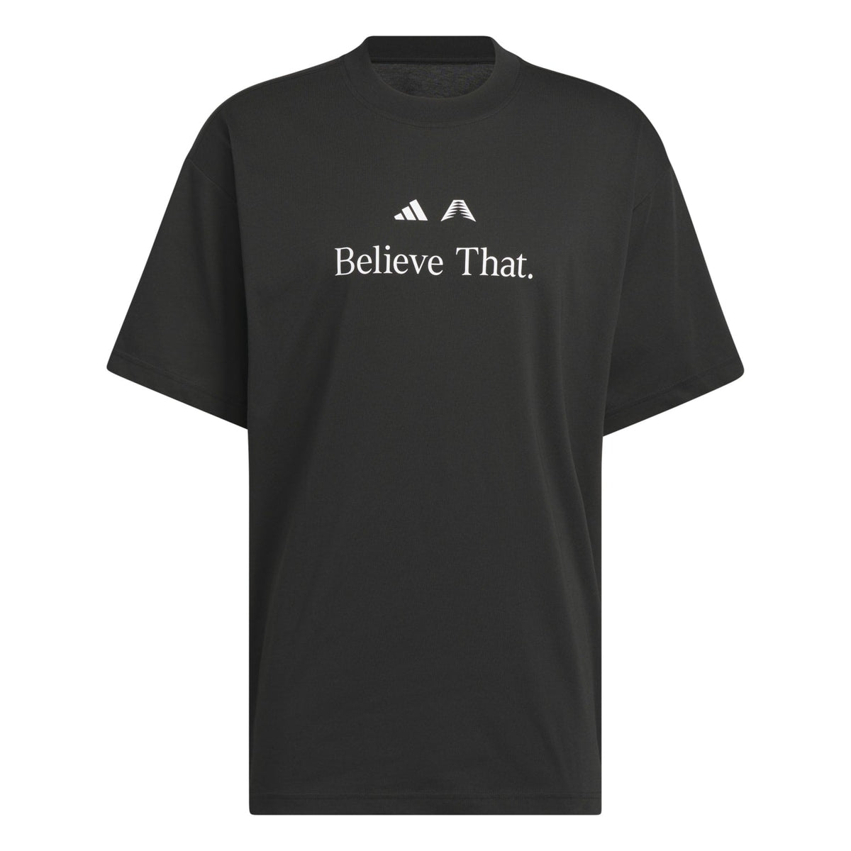 Adidas Men Anthony Edwards Believe T-Shirt Black JM7951