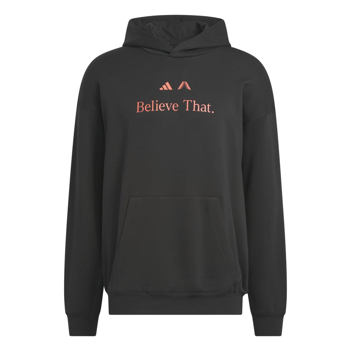 Adidas Men Anthony Edwards Believe That Hoodie Black