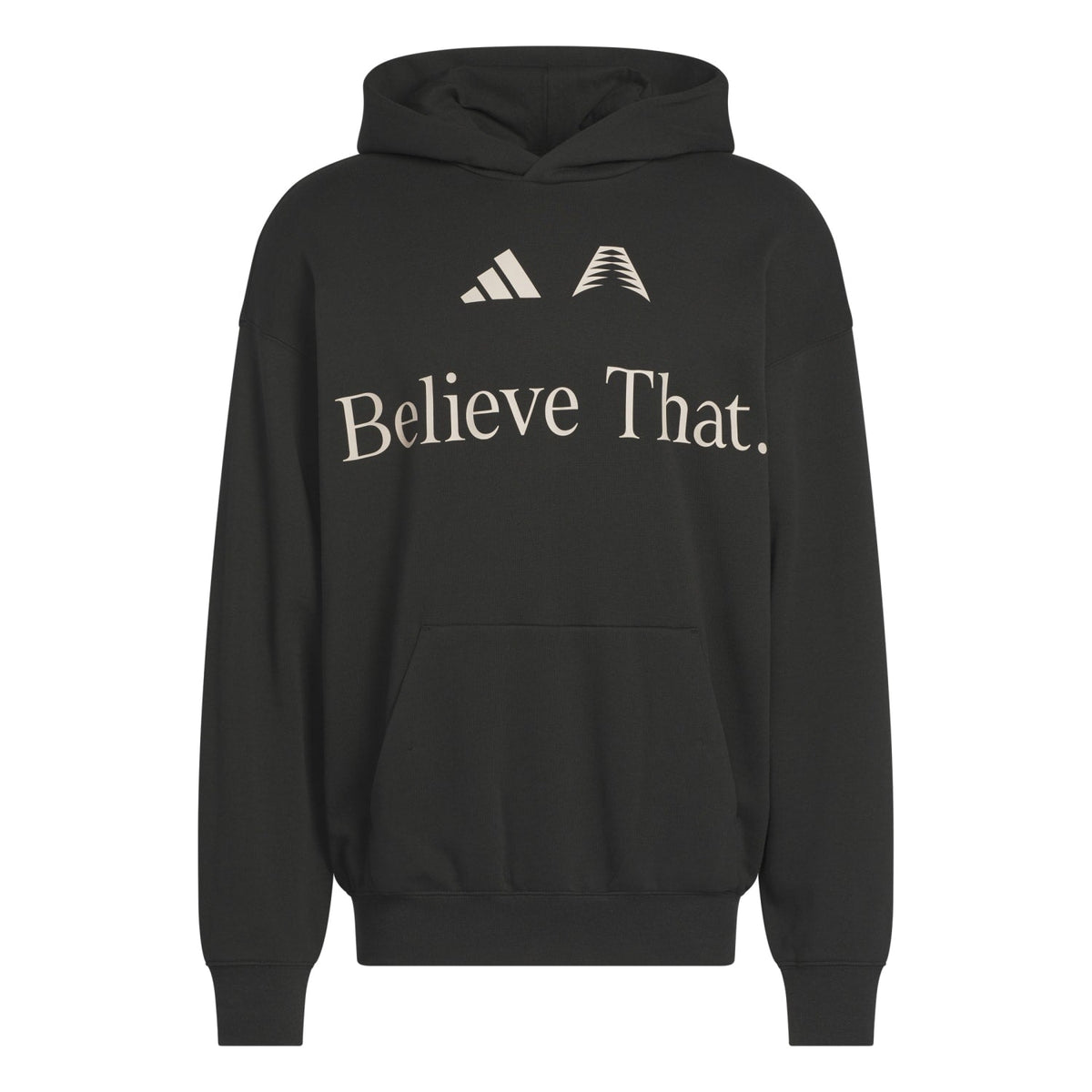 Adidas Men Anthony Edwards Believe That Hoodie Black JW4293