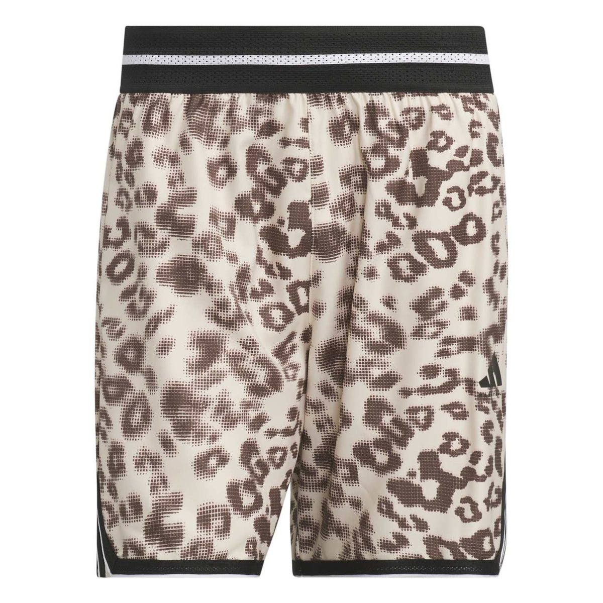 Adidas Men Crazy Lite Allover Print Shorts Beige