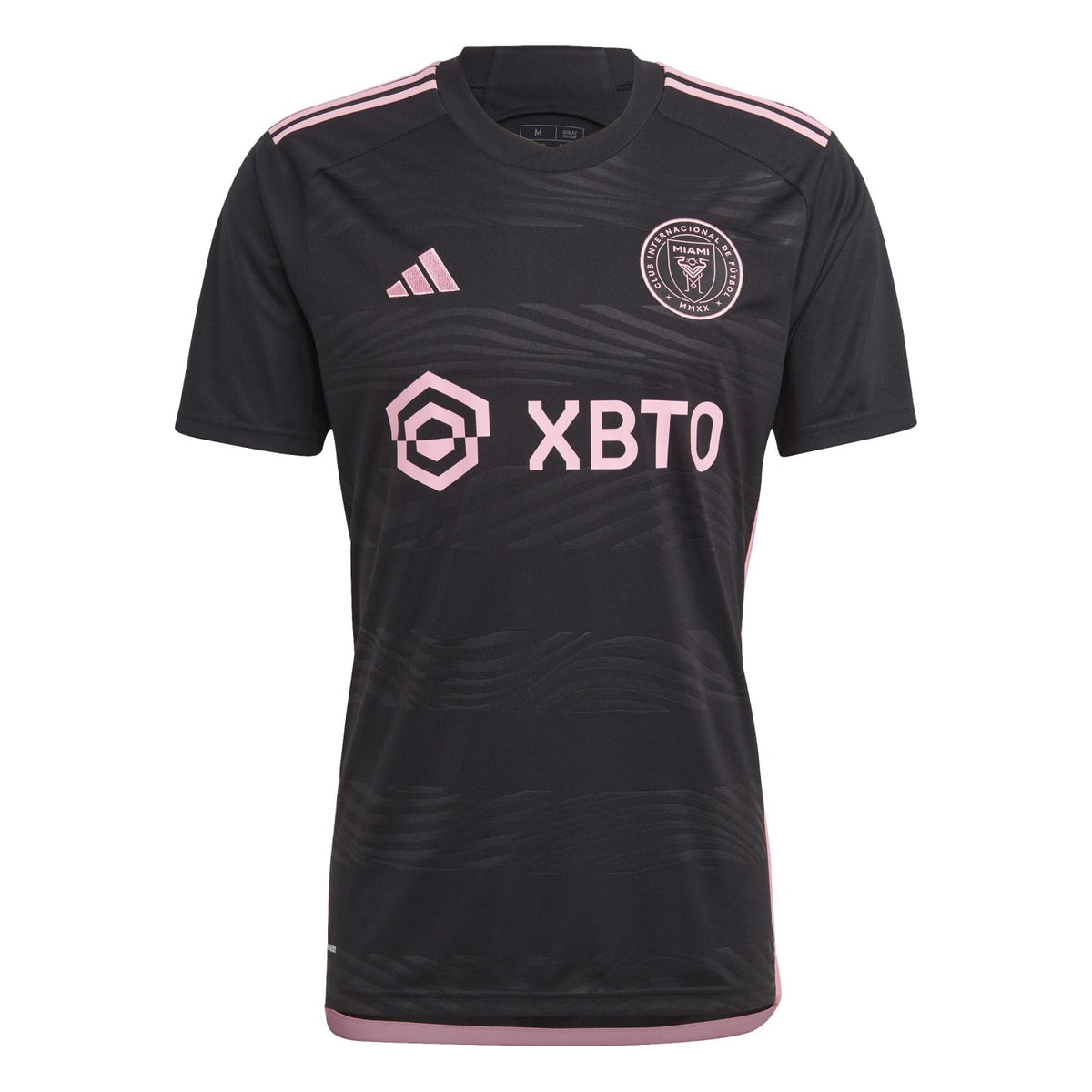 Adidas Men Inter Miami CF 23/24 MLS Away Black Pink Jersey HI1888
