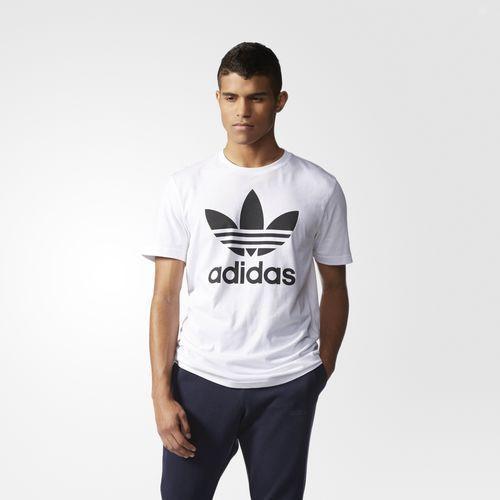 Adidas Originals Adi Trefoil Tee White Black AJ8828