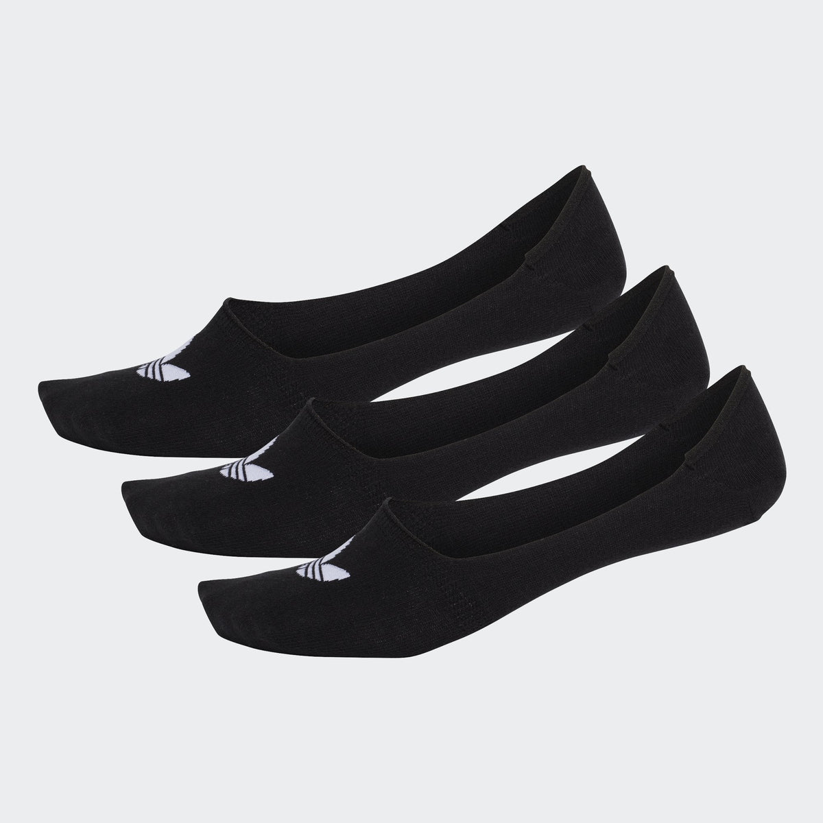 Adidas Originals No Show Socks 3 Pack Black Core DW4132