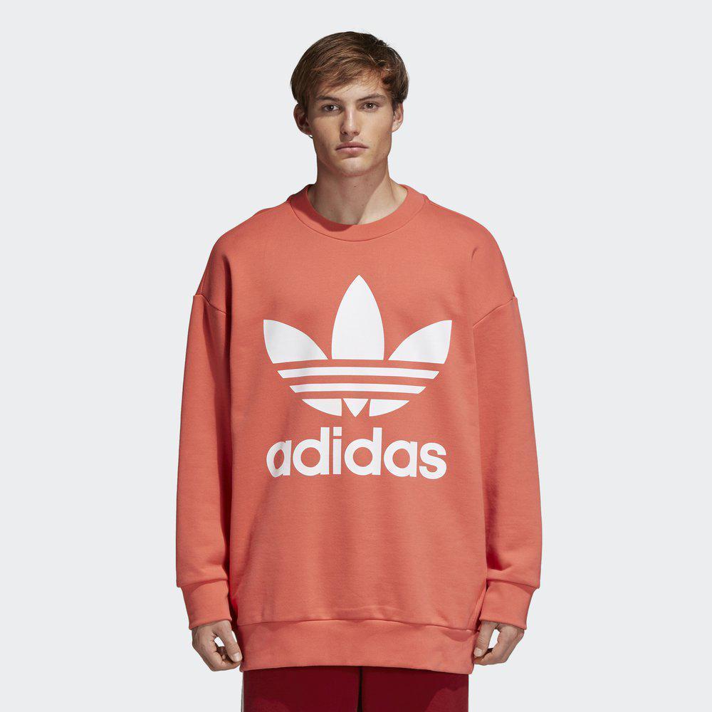 ADIDAS ORIGINALS TREFOIL OVER CREW TRASCA CW1237