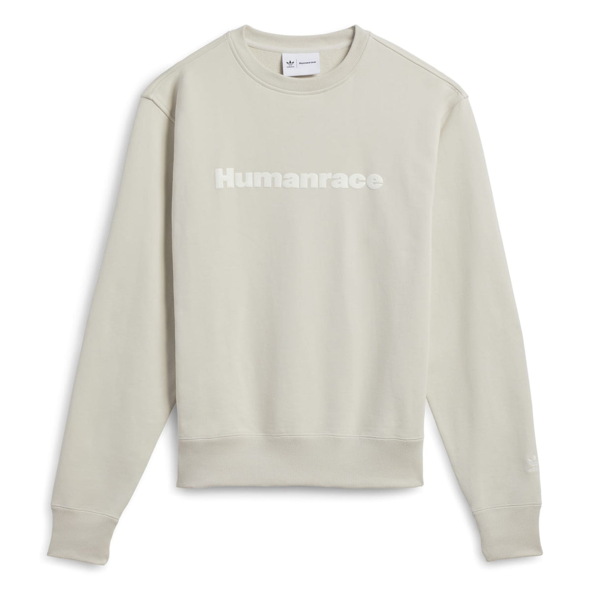 Adidas Originals Unisex PW Pharrell Williams Humanrace Basics Crew Aluminium HS4832