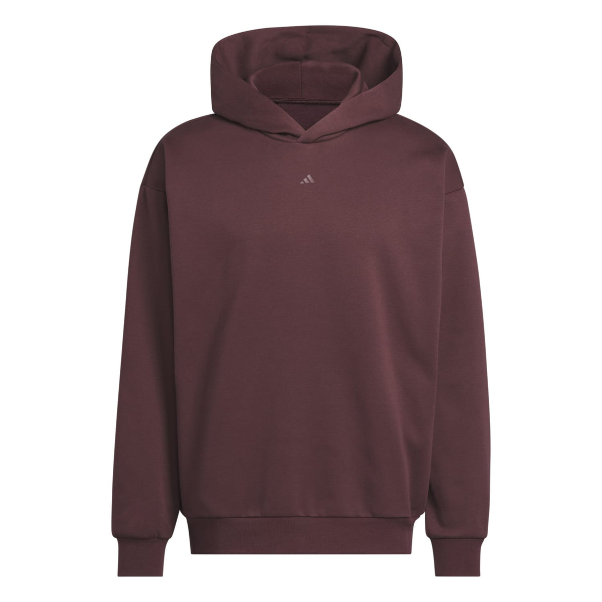Adidas Unisex Basketball Fleece Hoodie Aurora Ruby JD6145