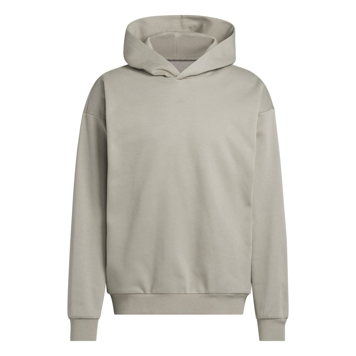 Adidas Unisex Basketball Fleece Hoodie Putty Beige JC7846