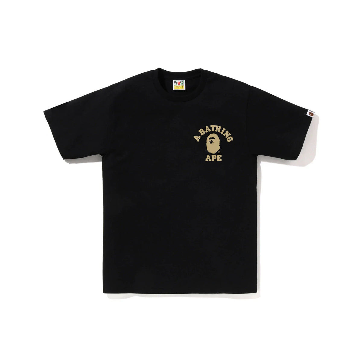 BAPE 1st Camo College Ats Tee 'Black'