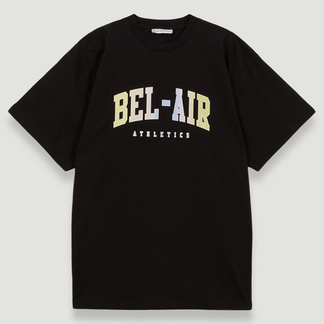 Bel-Air Athletics Men College T-Shirt Pastel Black