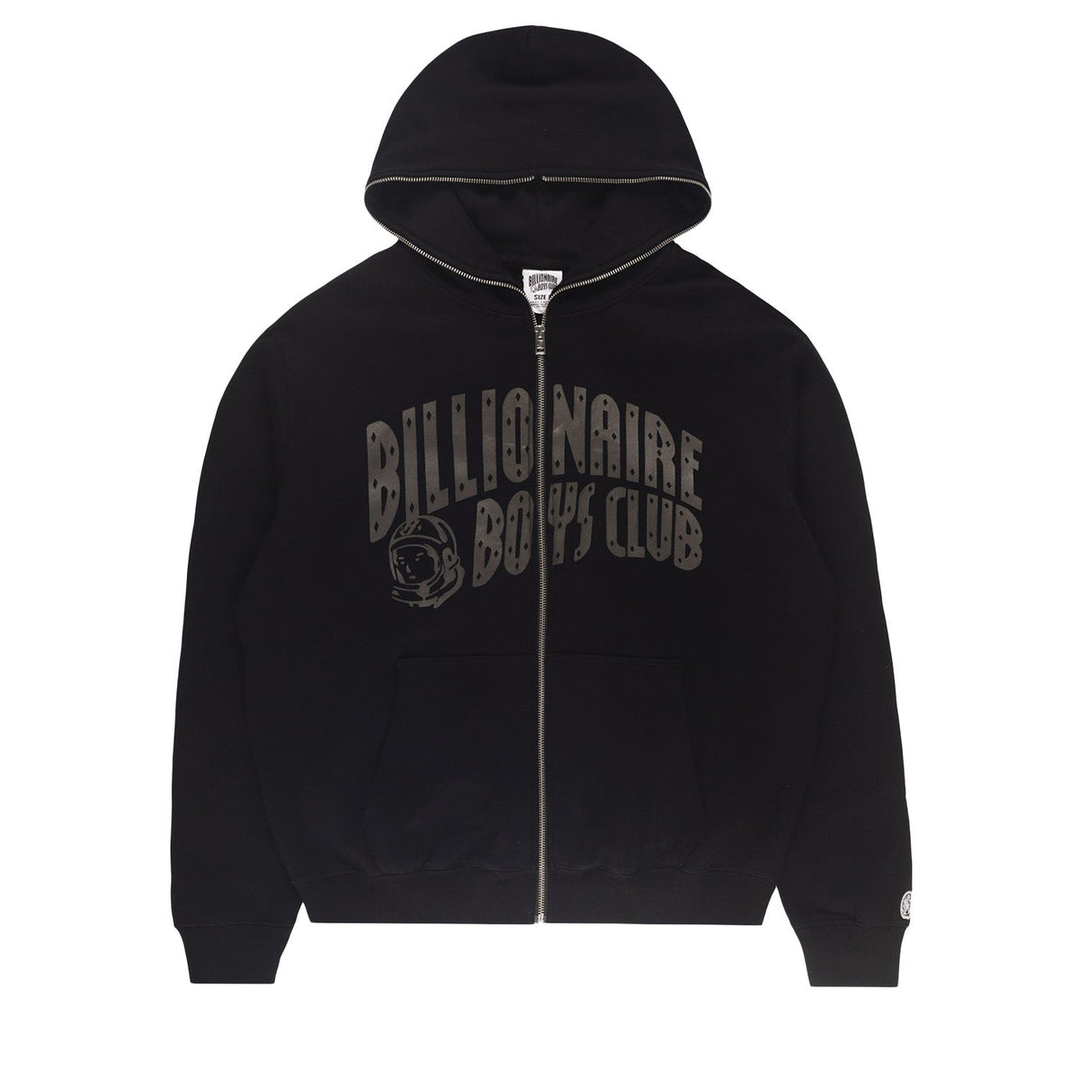 Billionaire Boys Club BB Curve Zip Hoodie Black
