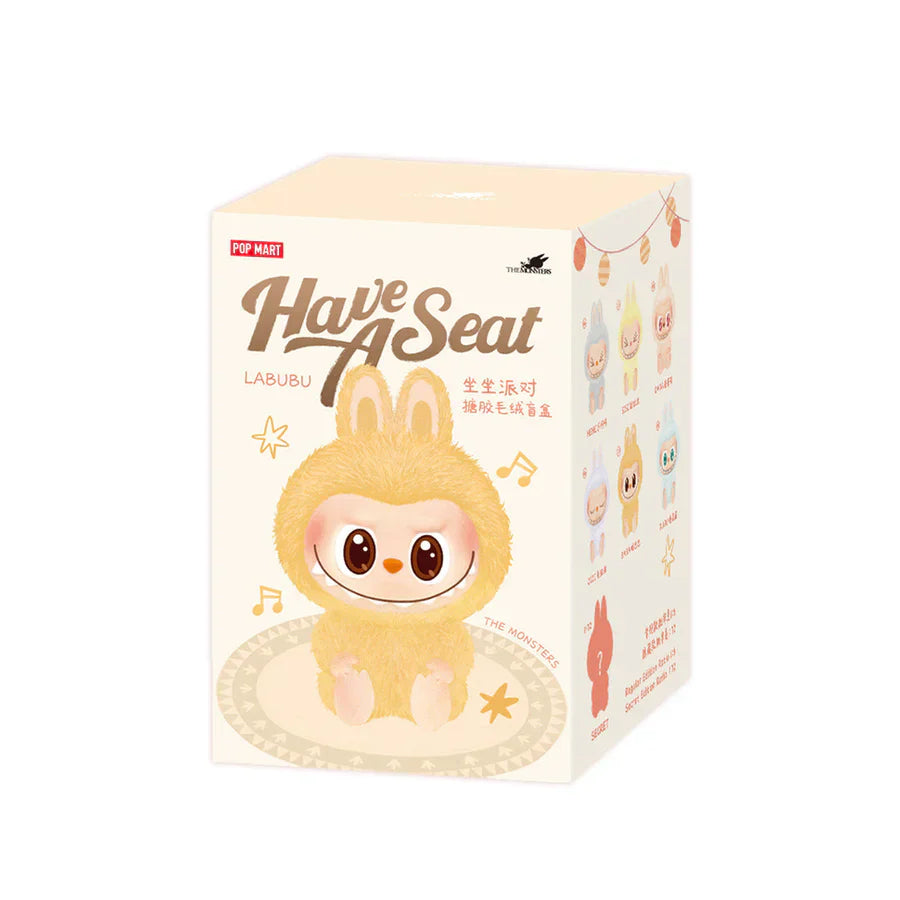 Labubu The Monsters Have a Seat Series Plush Pendant Blind Box
