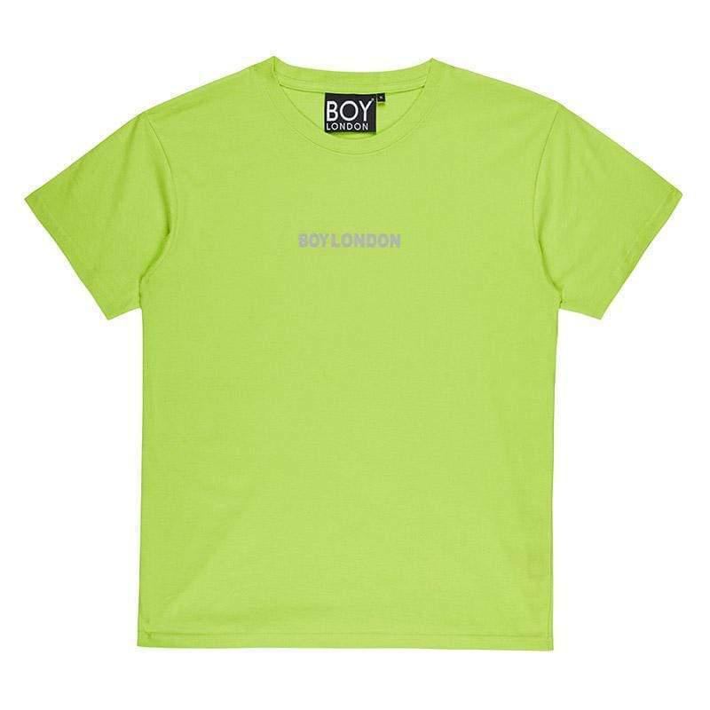 Boy London Reflective 3M Tee Green Women BOYLRMBT-GRN
