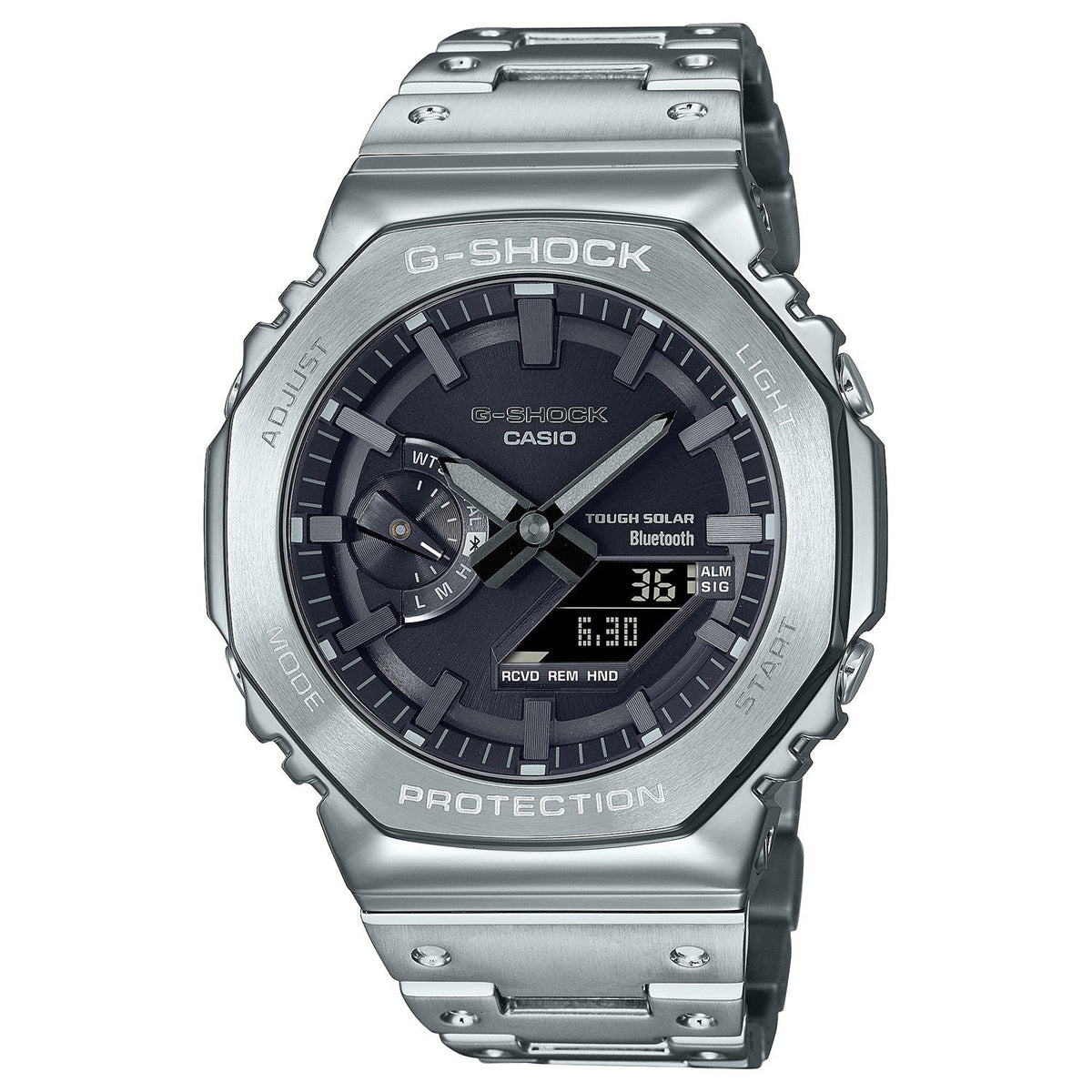 Casio G-Shock 2100 Full Metal Silver GMB2100D-1A