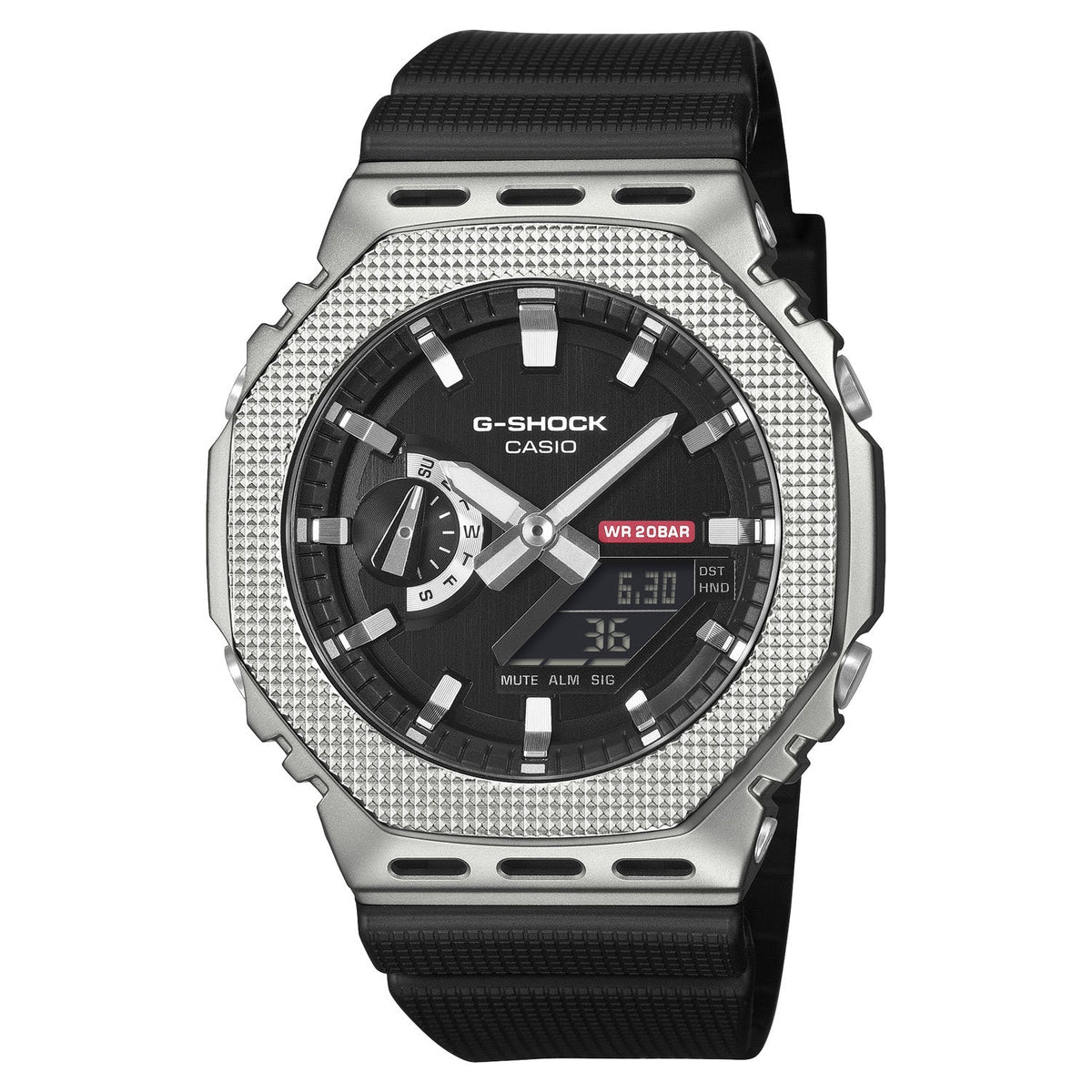 Casio G-Shock 2100 Silver GM2100M-1A