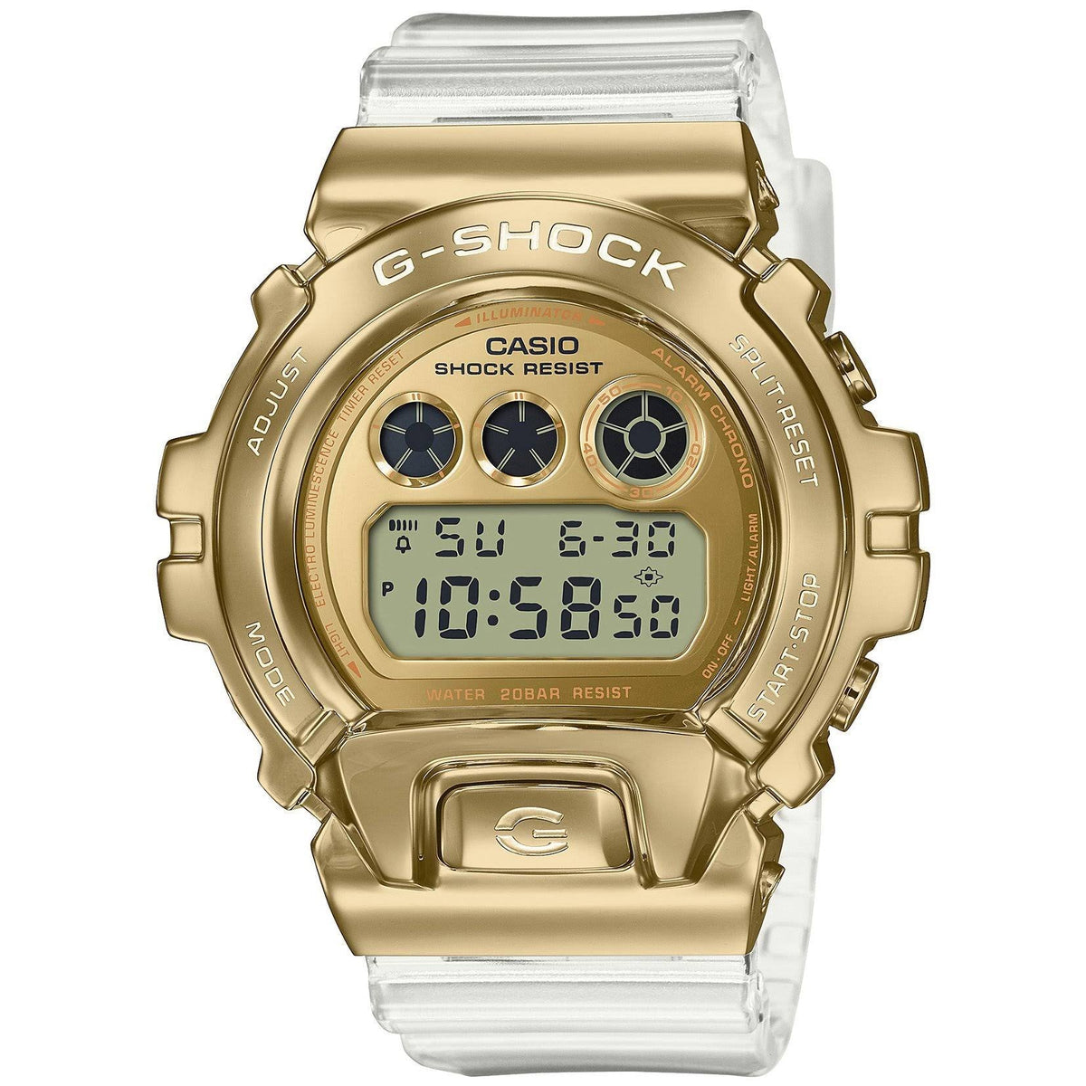 Casio G-Shock 6900 Metal Covered Gold Ingot GM6900SG-9