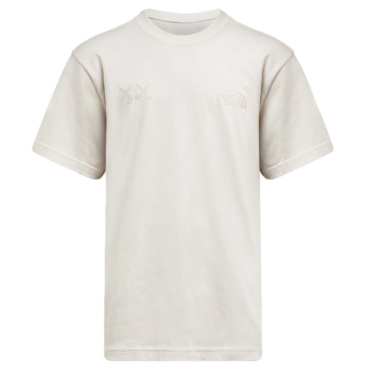 THE NORTH FACE X KAWS CREW NECK T-SHIRT IVORY