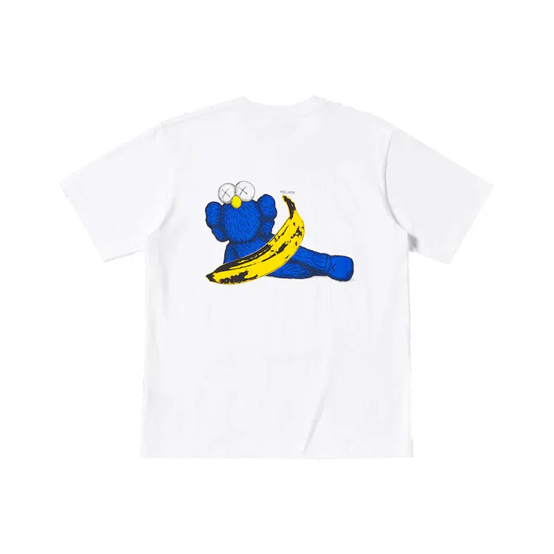 KAWS x Uniqlo Warhol UT Graphic T-Shirt 'White/Blue'