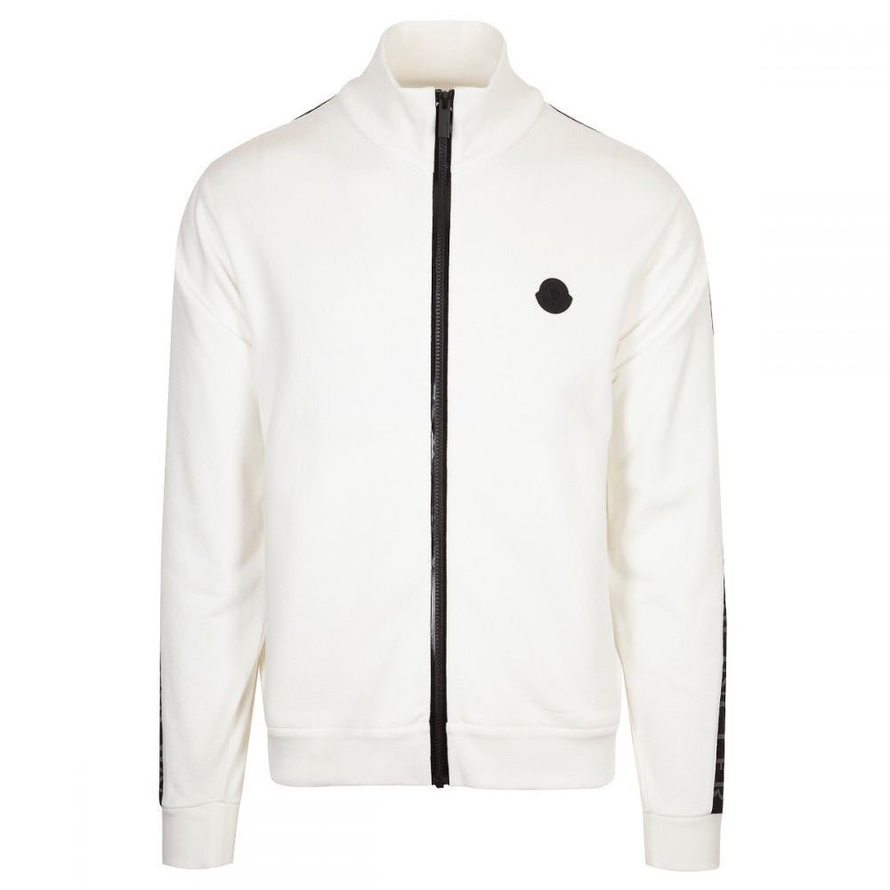 Track Jacket White & Black