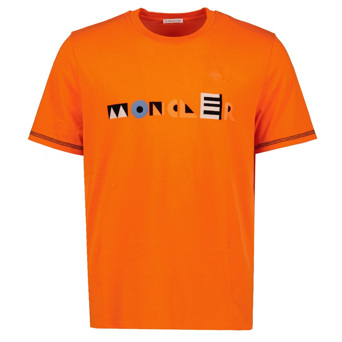 Writing Logo T-Shirt Orange