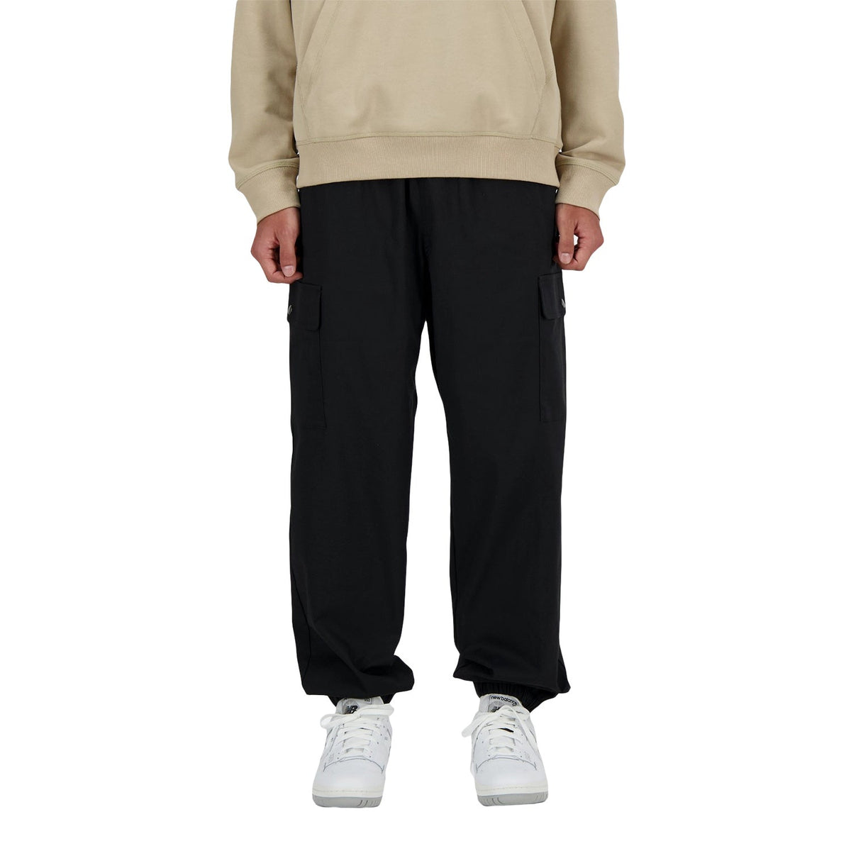 New Balance Men Twill Cargo Jogger Black MP41579-BLK