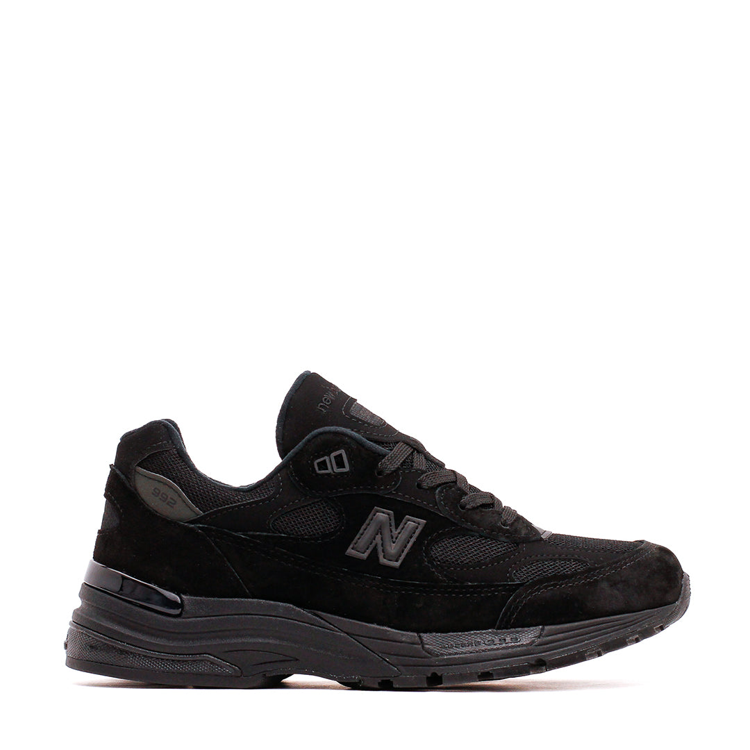 New Balance Unisex Made in USA 992 Triple Black U992TB