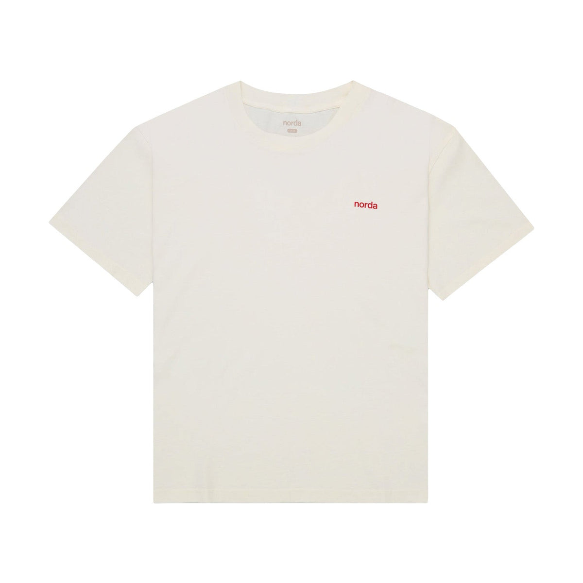 Norda Unisex Logo Tee Off White