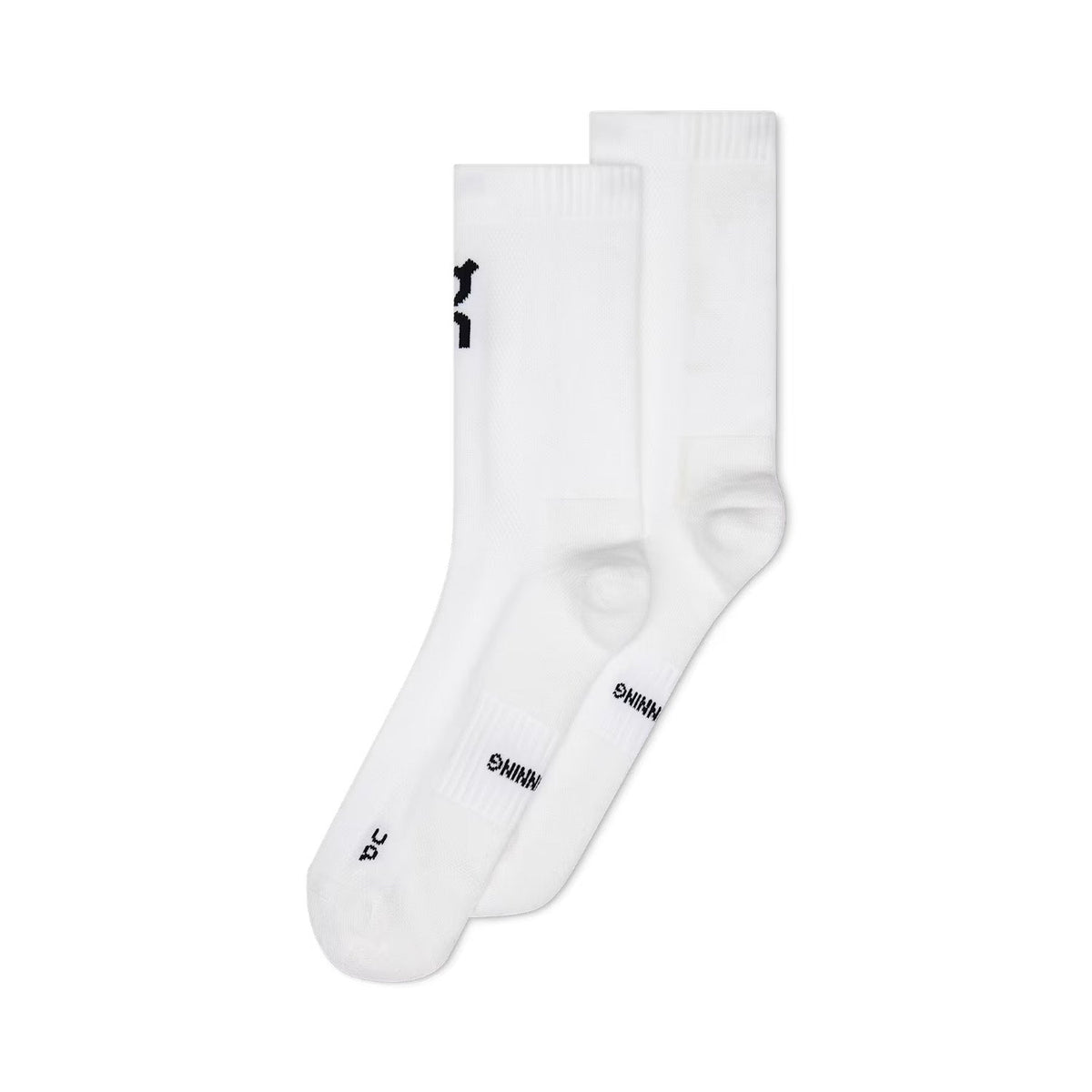 ON Core Run Sock High 2P White
