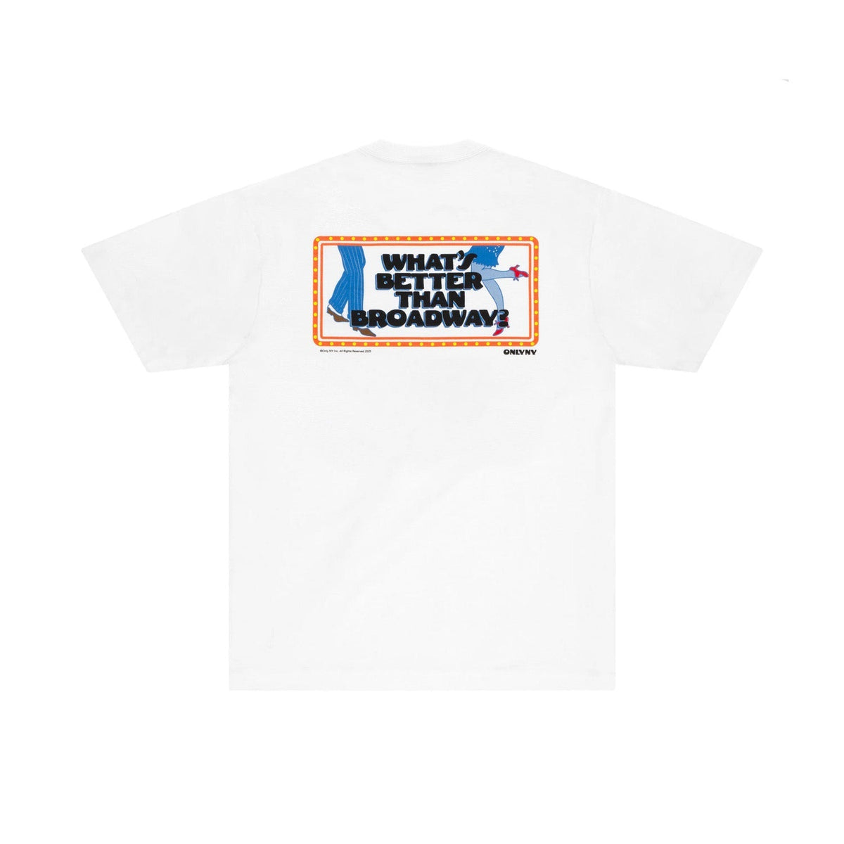 Only NY Broadway Lights T-Shirt White