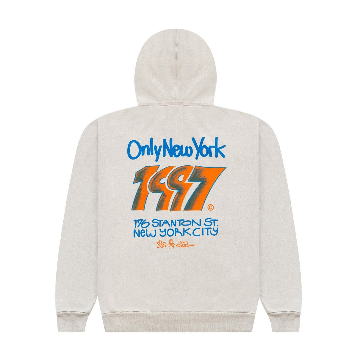 Only NY Graffiti 1997 Hoodie Cement