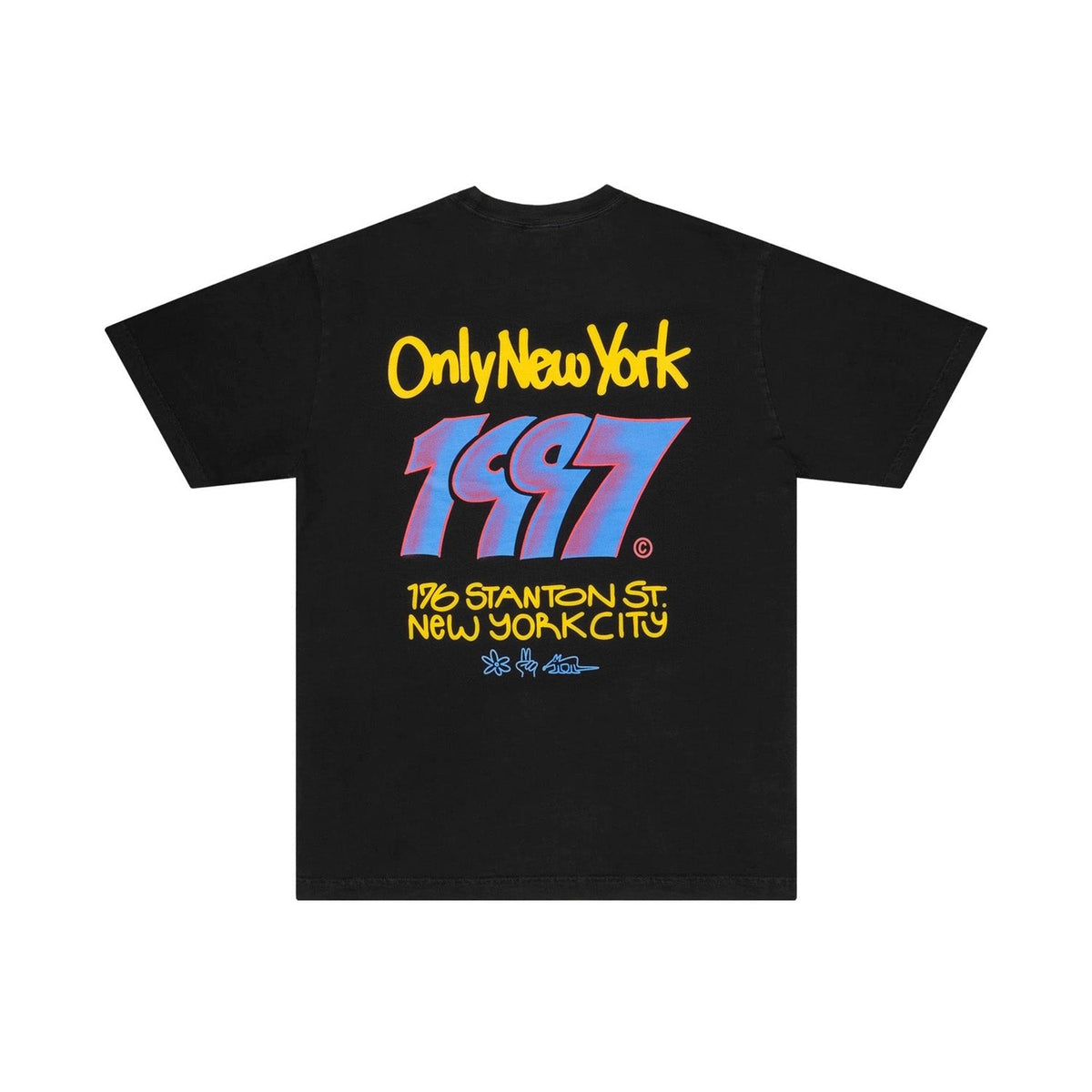 Only NY Graffiti 1997 T-Shirt Black