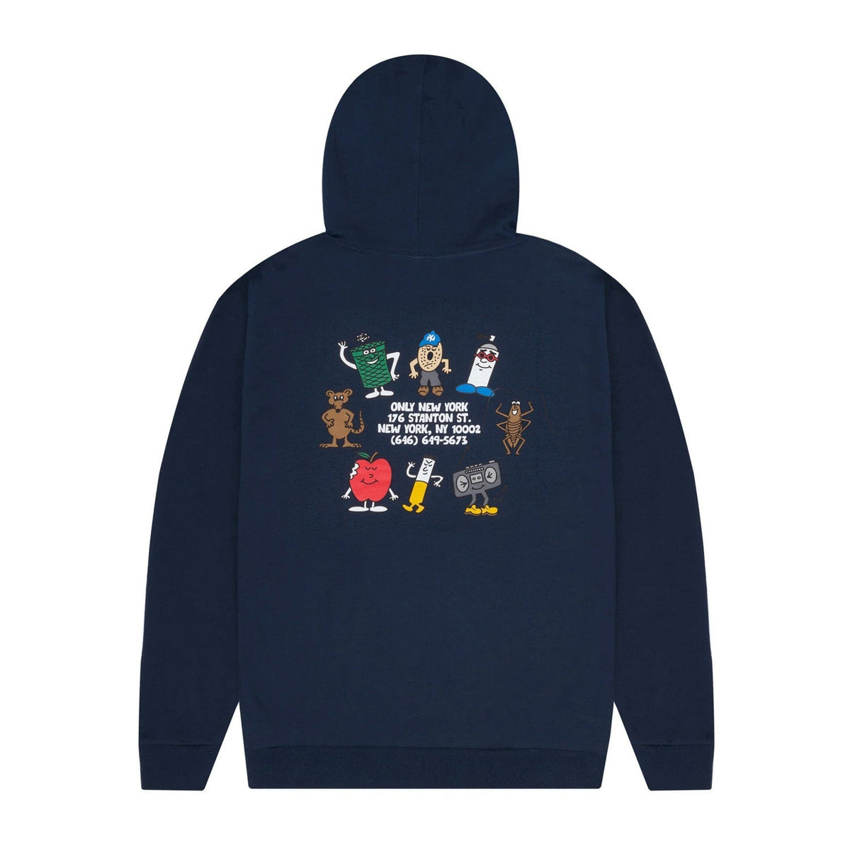 Only NY Homies of NYC Hoodie Navy