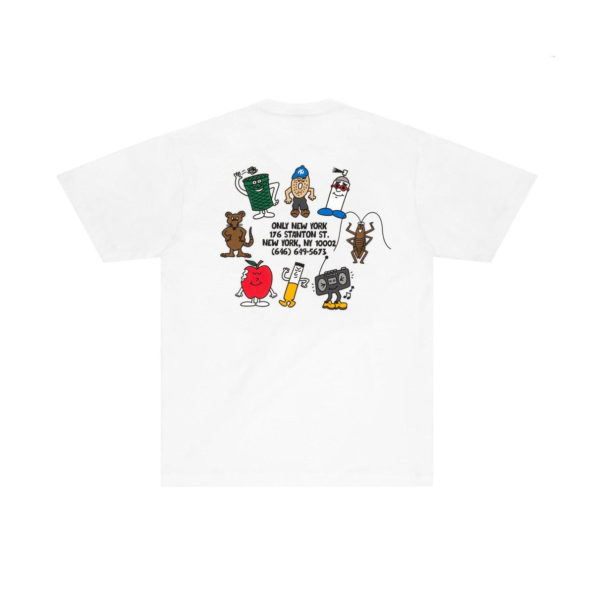 Only NY Homies of NYC T-Shirt White