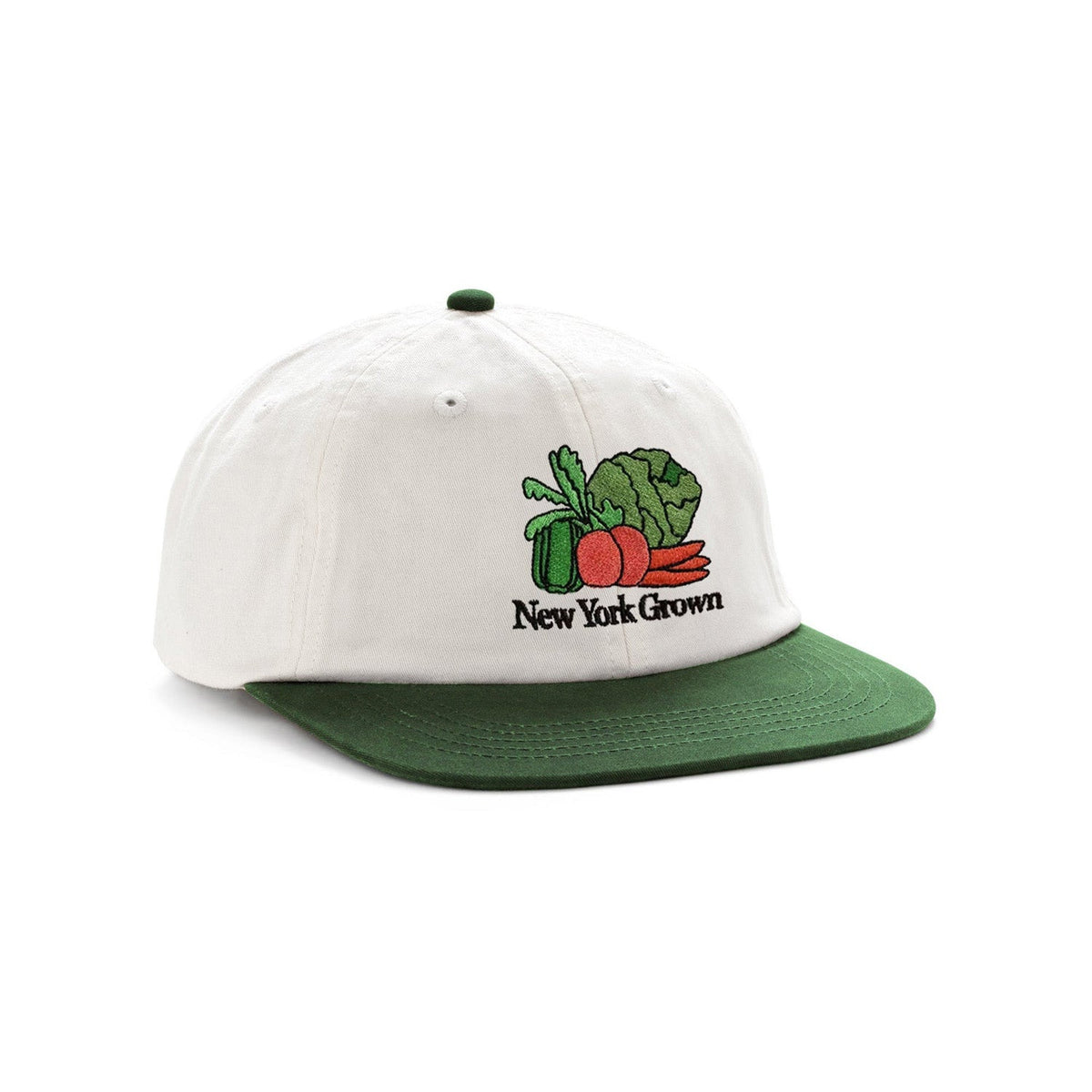 Only NY New York Grown Polo Hat Natural Green