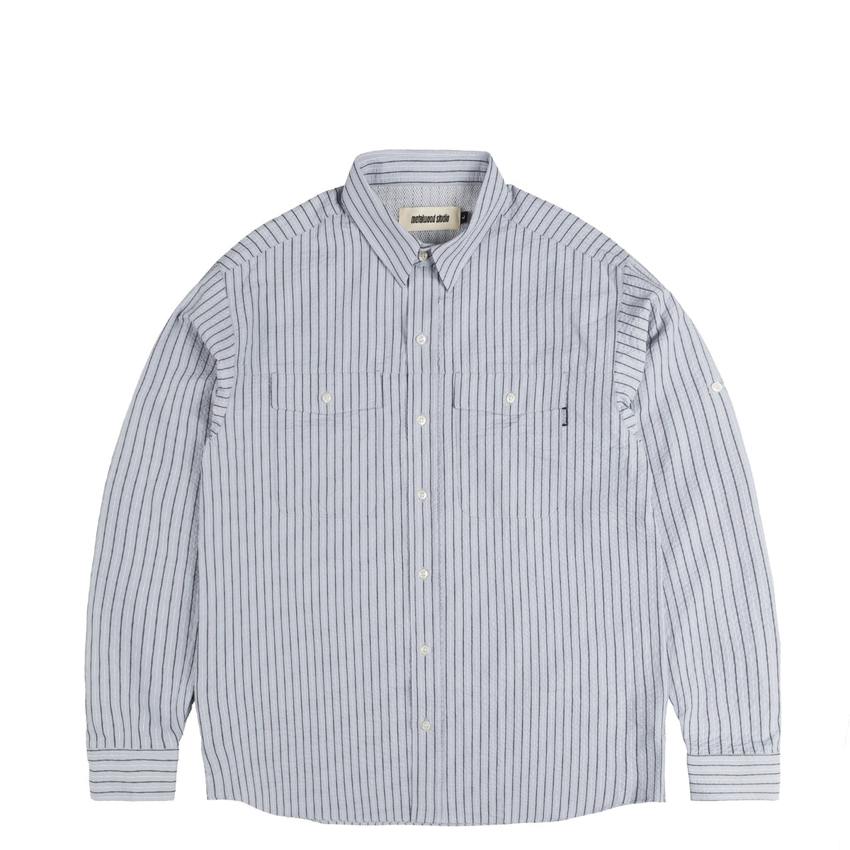 Metalwood Seersucker Fishing Shirt