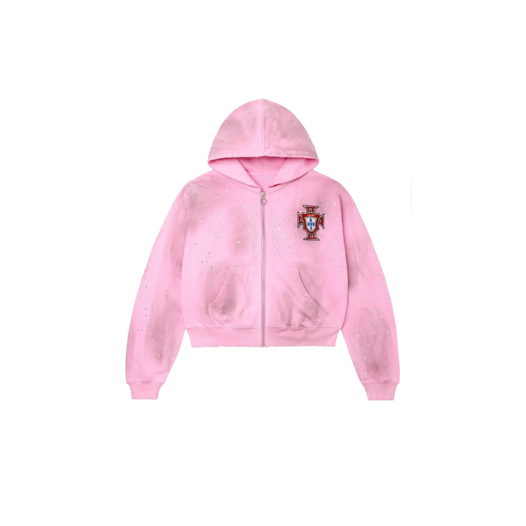 Valley Dreams - Vale Forever Pink Venus Zip Up Hoodie