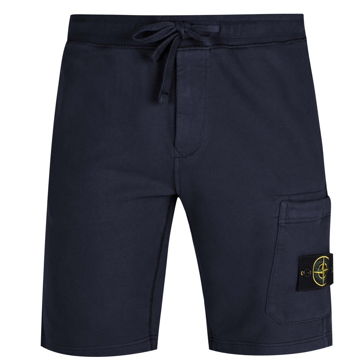 STONE ISLANDBadge Sweat Shorts Navy